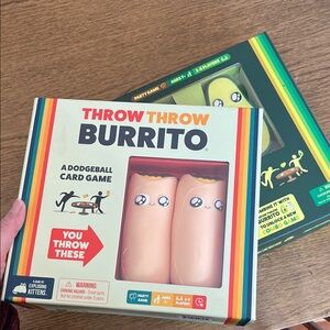 Throw Throw Burrito Dodgeball Card Game